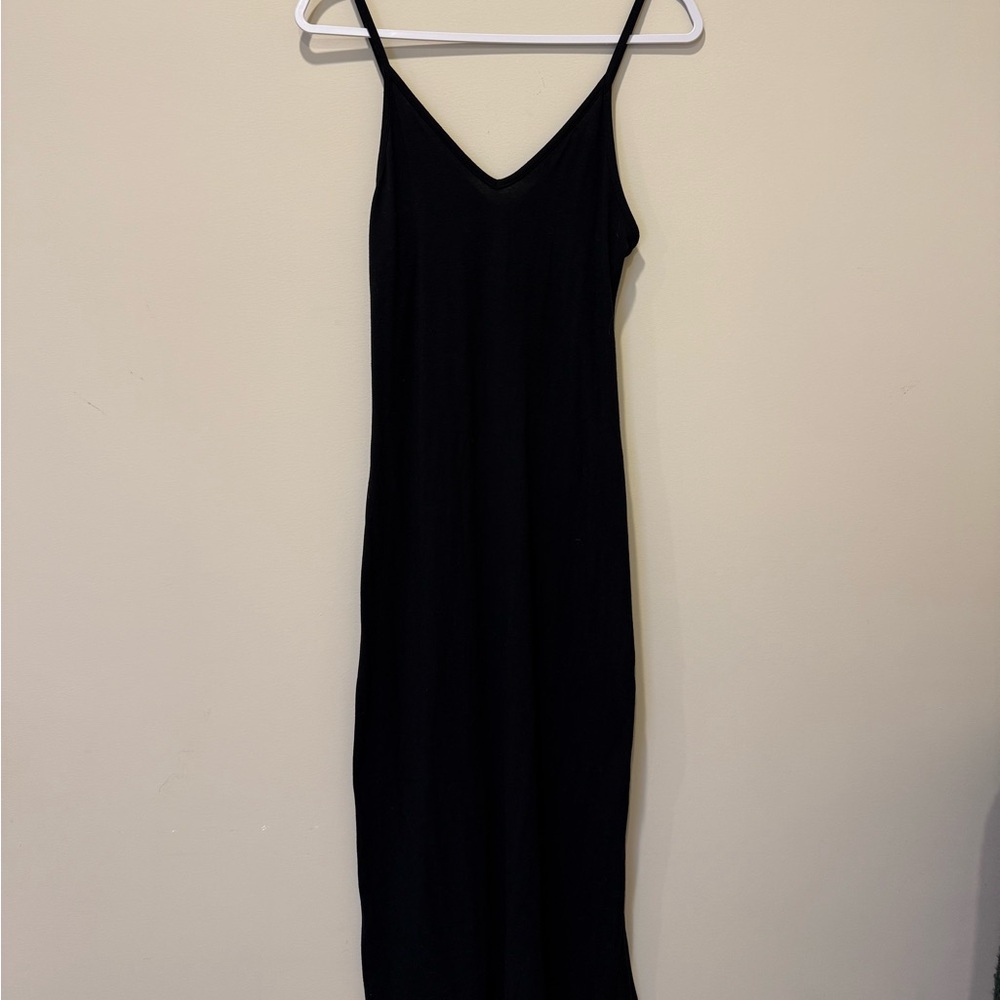 Elegant Black Strapless Dress